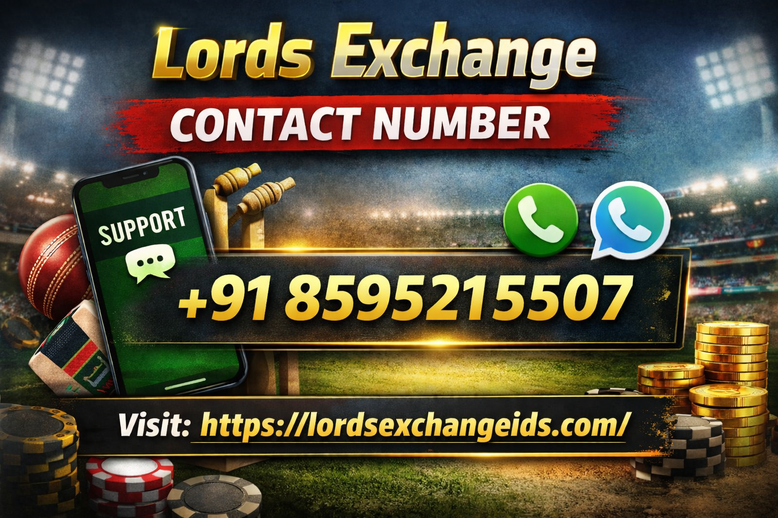 Lords Exchange Contact Number 8595215507