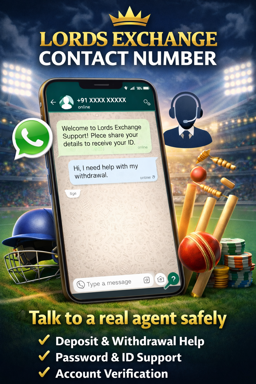 Lords Exchange Contact Number