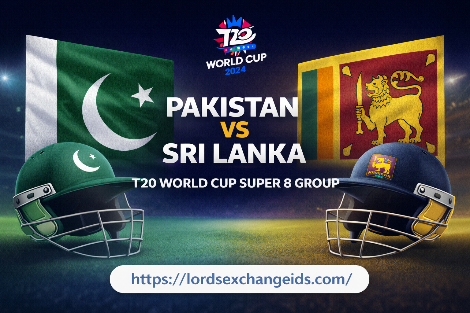Pakistan vs Sri Lanka T20 World Cup Super 8 Group