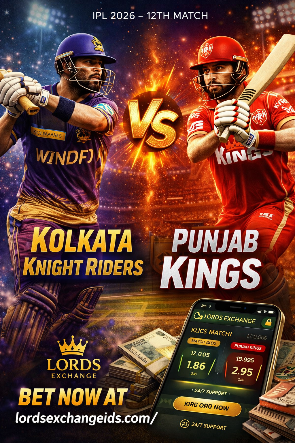 Kolkata Knight Riders vs Punjab Kings